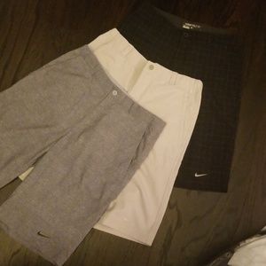 Boys Nike Golf shorts dri fit size L bundle
